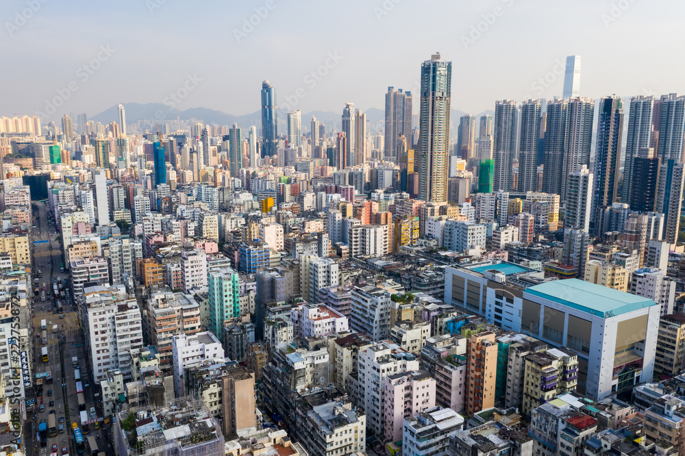 Fototapeta premium Miasto Hongkong