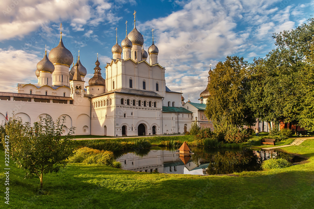Ancient kremlin in Rostov Veliky