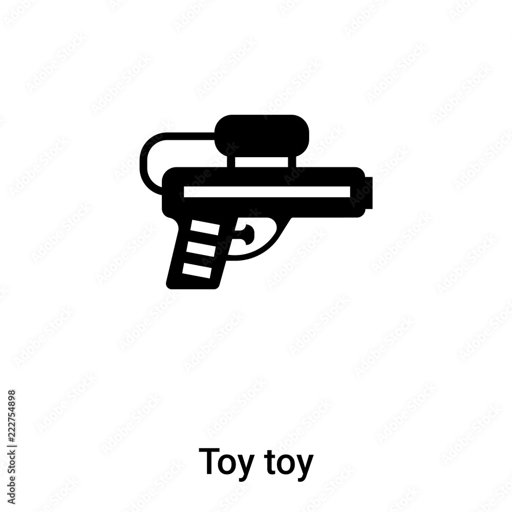 Toy toy icon vector isolated on white background, logo concept of Toy toy sign on transparent background, black filled symbol Toy toy icon vector isolated on white background, logo concept of Toy toy sign on transparent background, black filled symbol