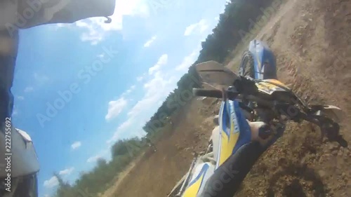 Highsider Motocrossstrecke