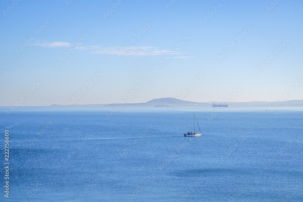 The bay of Burgas, Black sea- celebration of 6th of January, Epiphany The bay of Burgas, Black sea- celebration of 6th of January, Epiphany