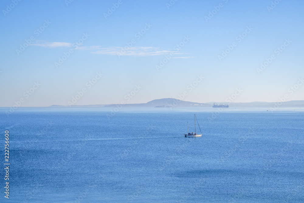 The bay of Burgas, Black sea- celebration of  6th of  January, Epiphany