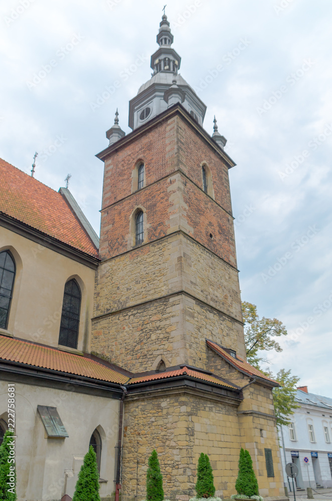 old clock tower of church