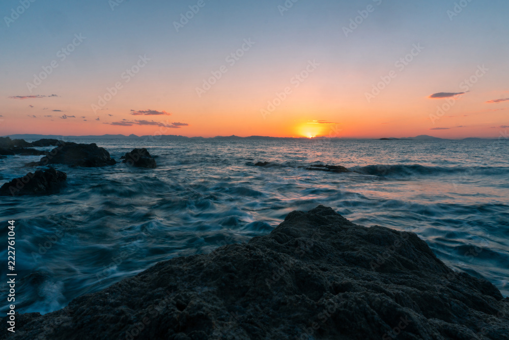 fascinating marine sunset