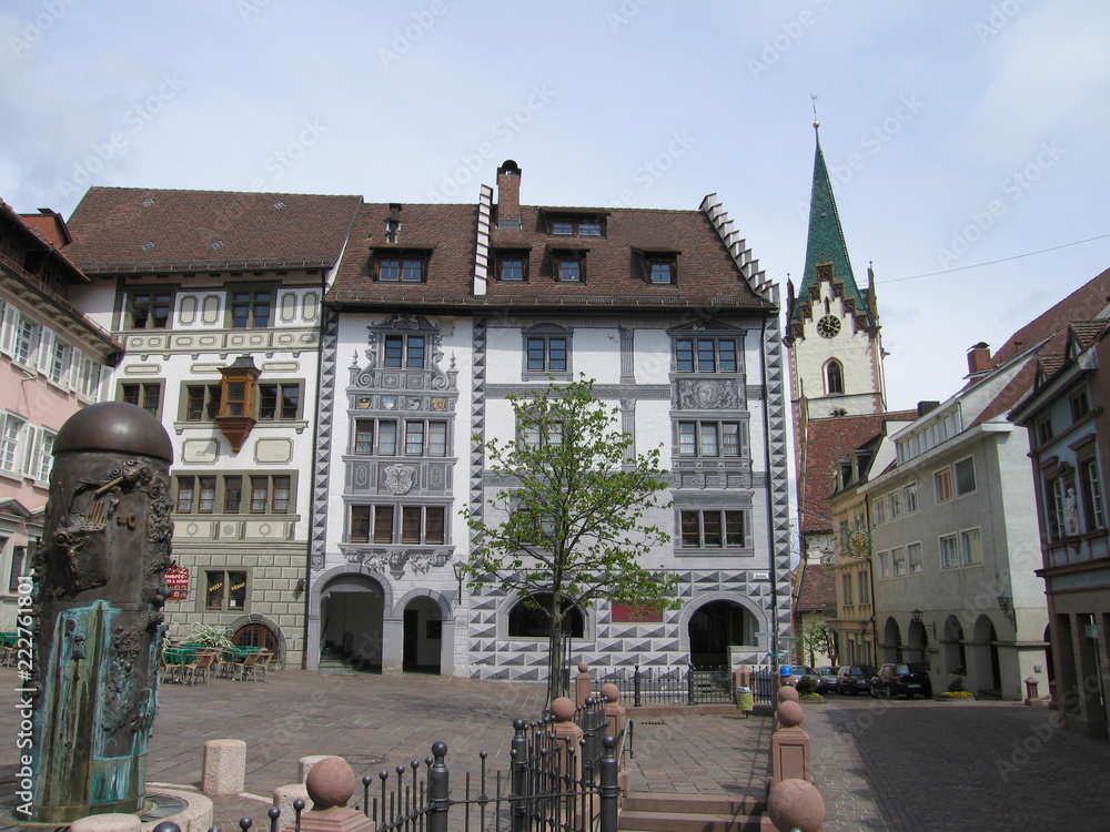 Naklejka premium Markplatz Engen