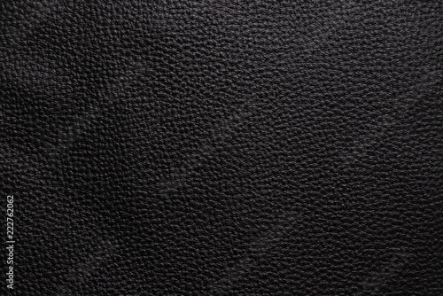 Luxury black textured leather background.