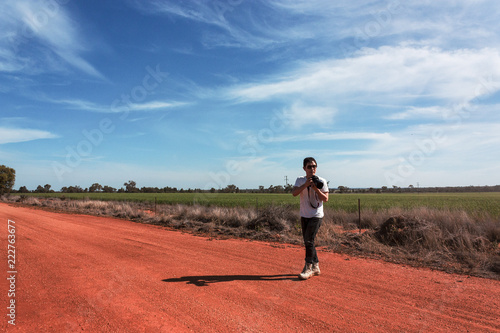 Taking photography in Outback Australia off road