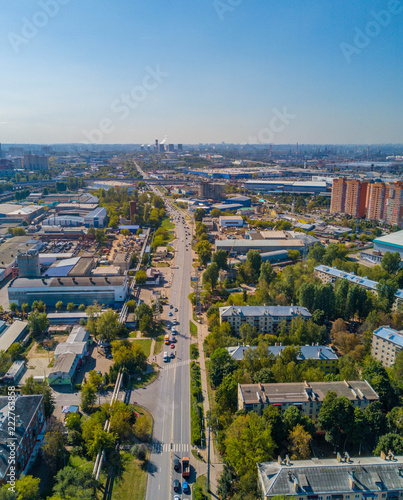Kotelniki at Moscow Region, Russia / Drone view photo