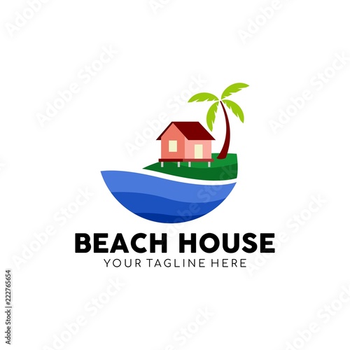 Beach house logo