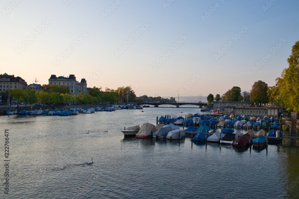 Zürich und die Limmat