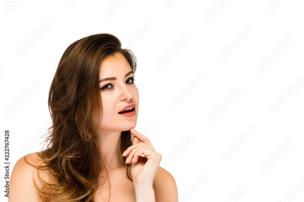 Portrait of young, attractive woman Portrait of young, attractive woman