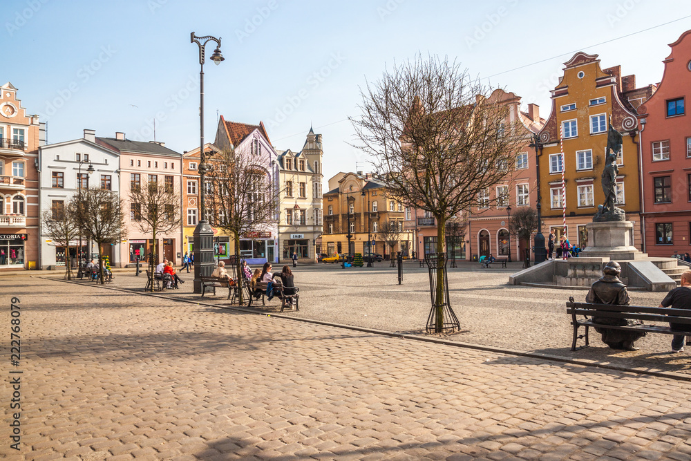 Fototapeta premium Old town in Grudziadz. Poland
