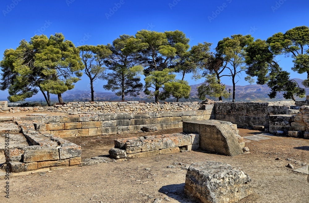 Minoische Palastruine Phaistos auf Kreta