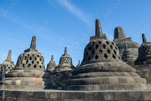 Stupa at Borobudur Temple, Yogyakarta, Indonesia 13