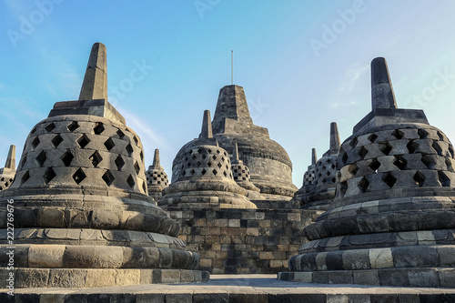 Stupa at Borobudur Temple, Yogyakarta, Indonesia 12