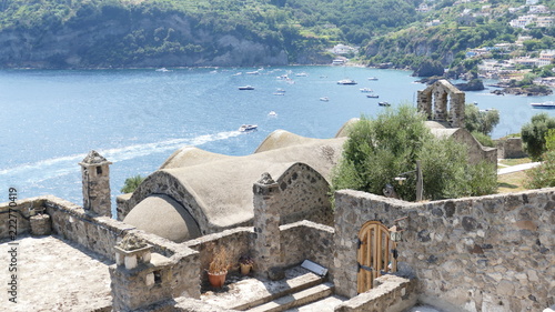 Ischia east coast view from Castello Aragonese