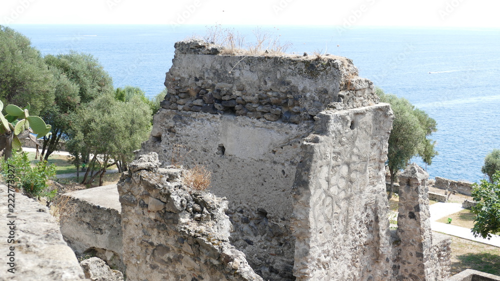 Ischia Castello Aragonese ruins