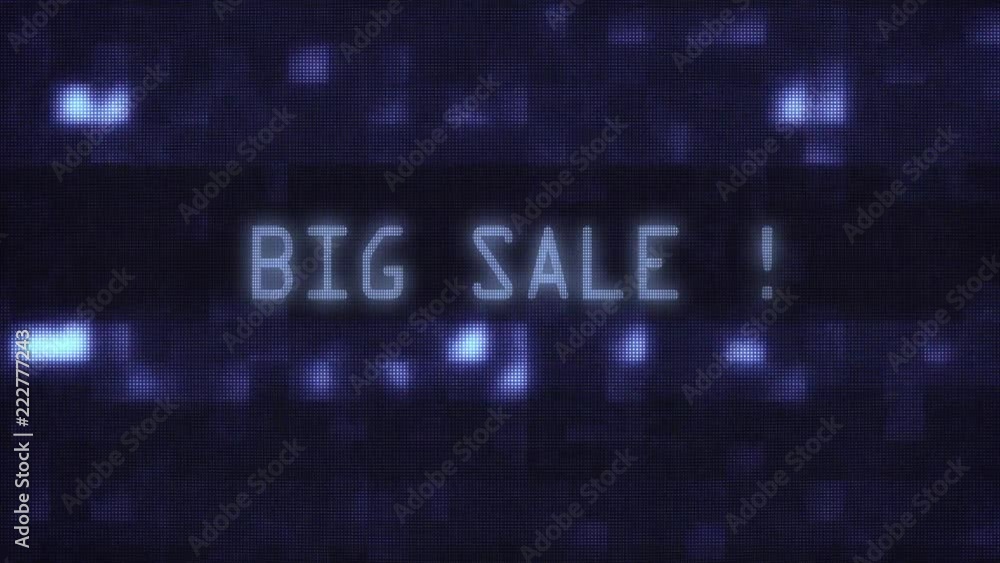 big sale words text typing writing on old glitch computer lcd led tube tv screen display background blinking animation . New quality universal vintage motion dynamic animated retro colorful video big sale words text typing writing on old glitch computer lcd led tube tv screen display background blinking animation . New quality universal vintage motion dynamic animated retro colorful video