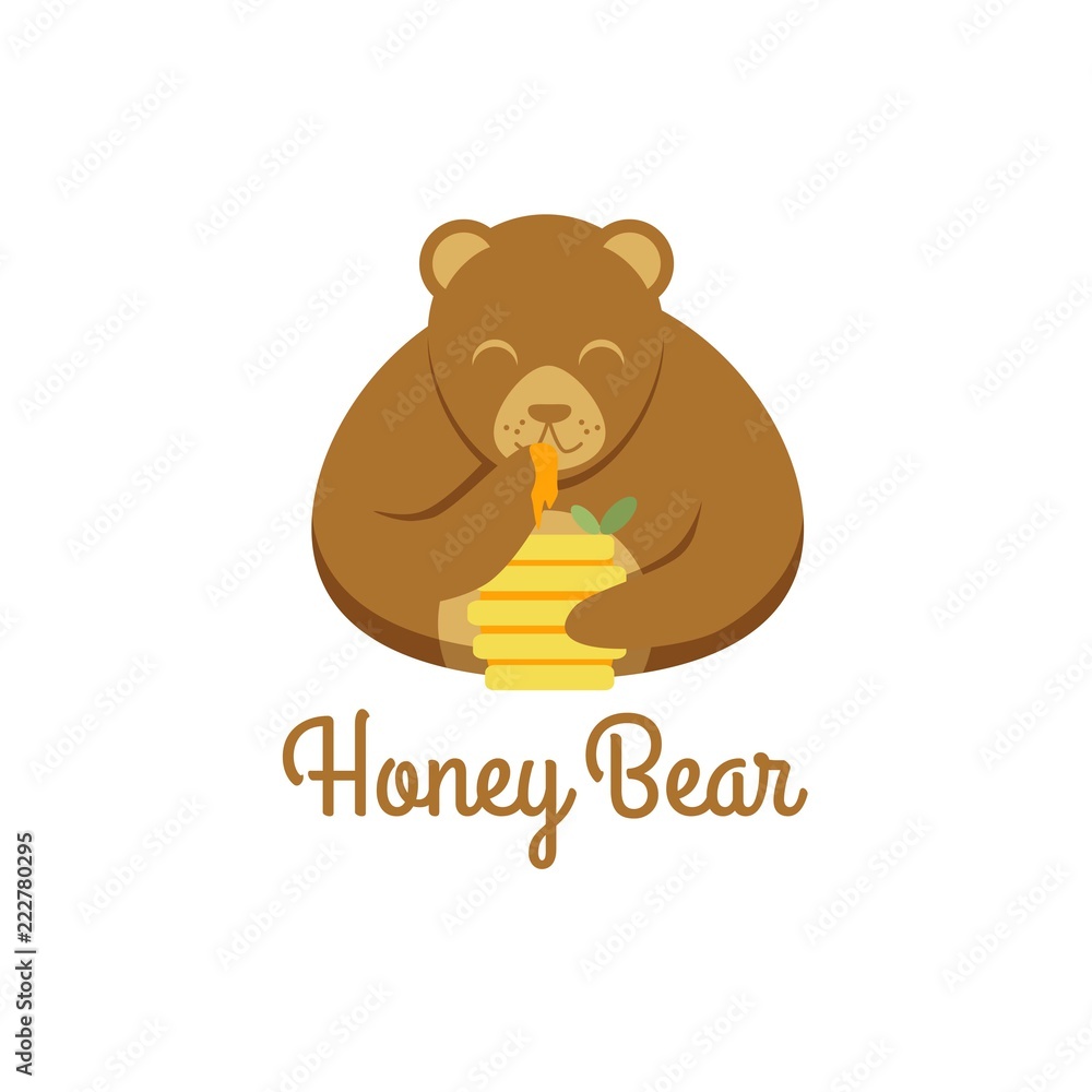 Honey bear logo