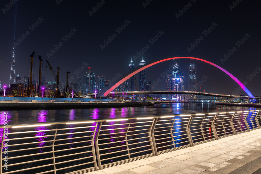 Obraz premium Dubaiy city travel photography, Zjednoczone Emiraty Arabskie