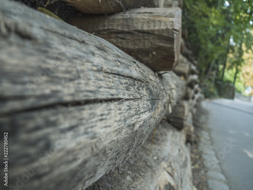 Wallpaper Mural Wooden fence Torontodigital.ca