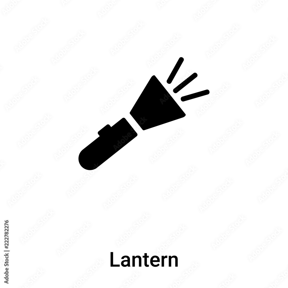 Lantern icon vector isolated on white background, logo concept of Lantern sign on transparent background, black filled symbol Lantern icon vector isolated on white background, logo concept of Lantern sign on transparent background, black filled symbol