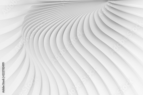 The texture of radiating surround of white stripes. 3d illustration