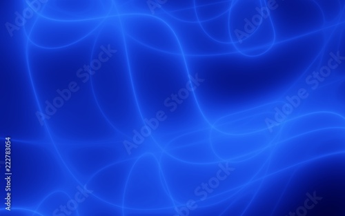 Neon light background abstract blue unusual design