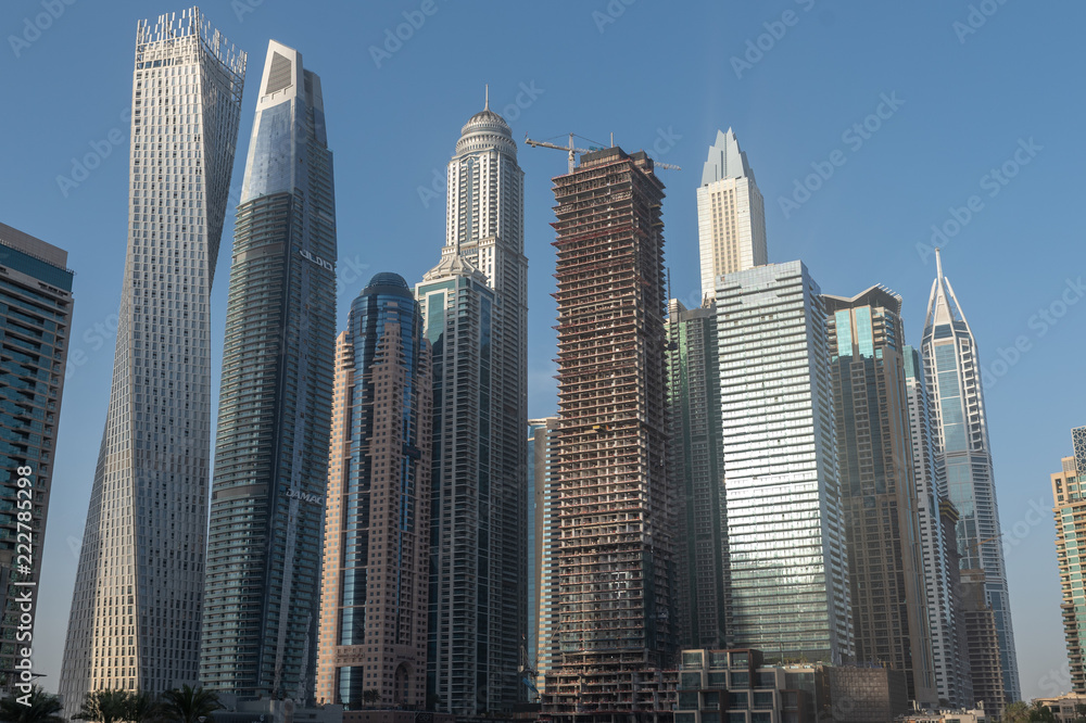 Dubai city 2018 travel photography, United arabic emirates