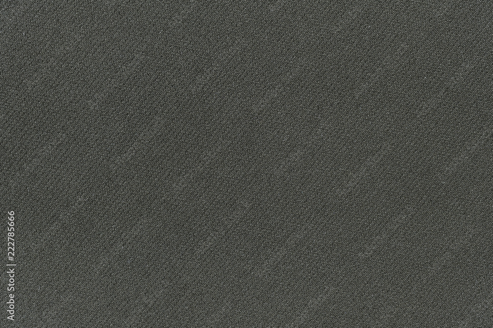 Dark grey fabric background texture. Detail of linen textile material Dark grey fabric background texture. Detail of linen textile material