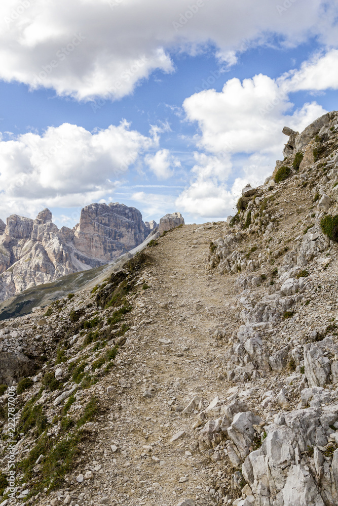 Fototapeta premium Wanderweg in den Alpen