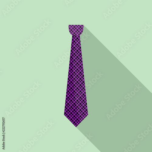 Cravat icon. Flat illustration of cravat vector icon for web design