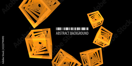 Geometric colorful abstract background