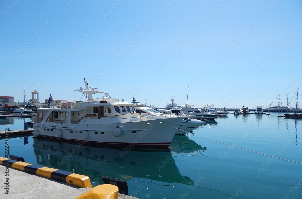 Fototapeta premium ship in port