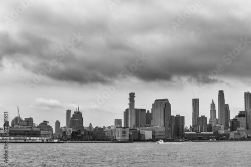 Skyline of Upper Manhattan from Hoboken, NJ