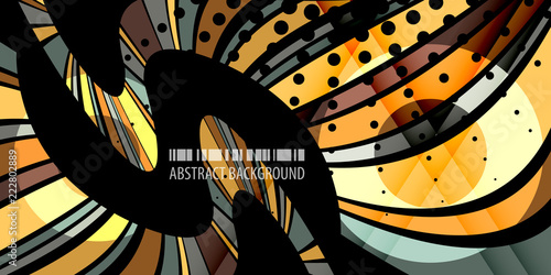 Geometric colorful abstract background