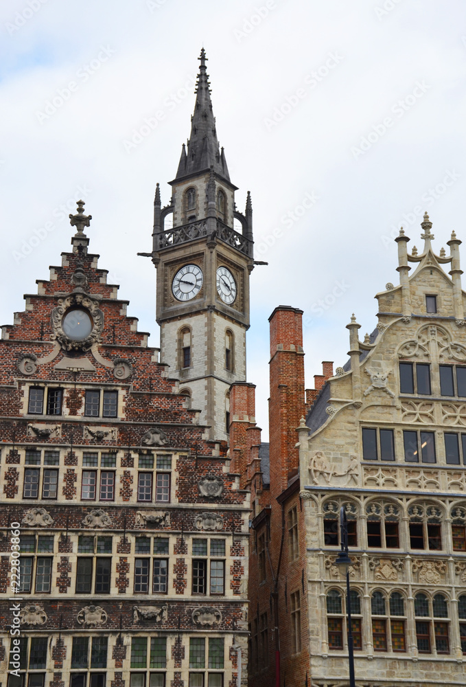 Gent clock tower, Belgium