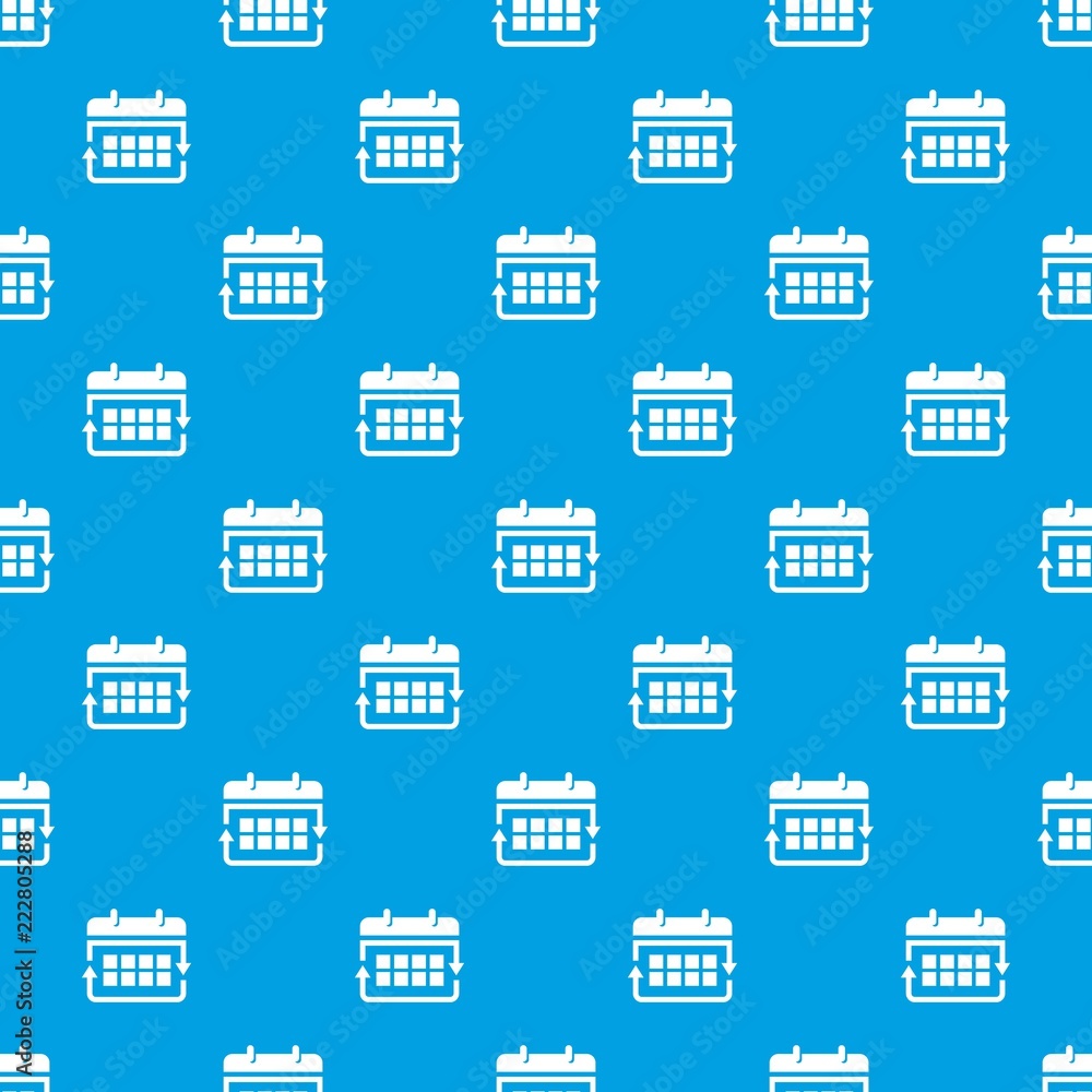 Office calendar pattern vector seamless blue repeat for any use Office calendar pattern vector seamless blue repeat for any use