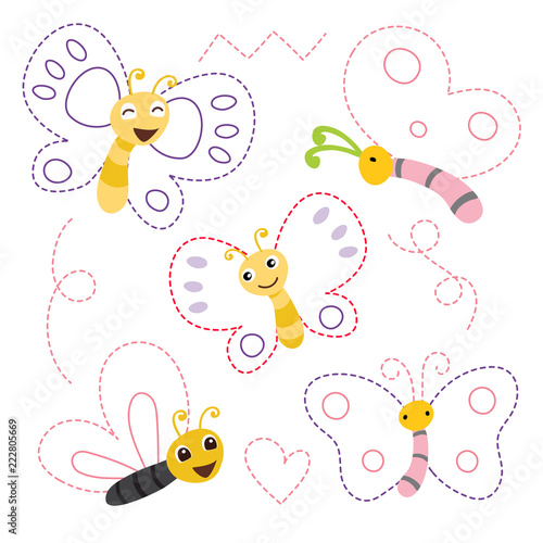 worksheet vector design for kid, artwork vector design for kid