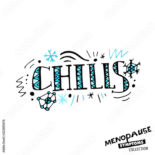 Menopause Symptoms Doodles