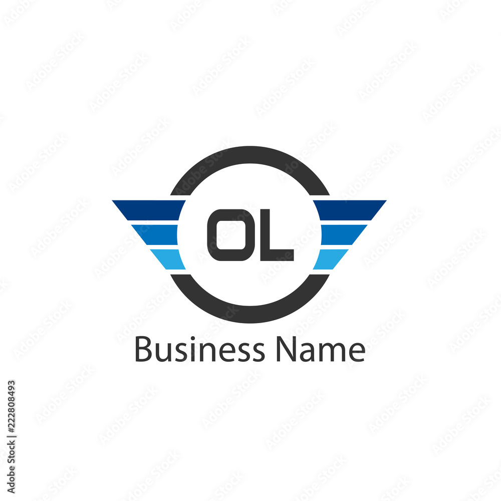 Initial Letter OL Logo Template Design Initial Letter OL Logo Template Design
