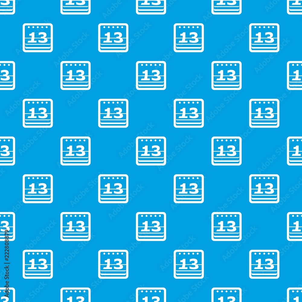 Date calendar pattern vector seamless blue repeat for any use Date calendar pattern vector seamless blue repeat for any use