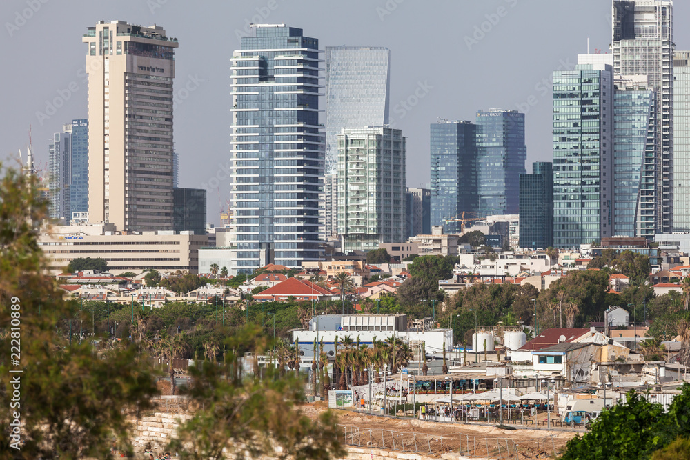 Fototapeta premium Beautiful view of the Tel Aviv.