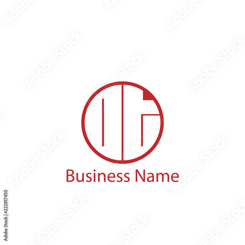 Initial Letter OT Logo Template Design