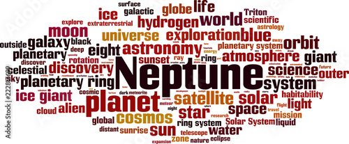 Neptune word cloud