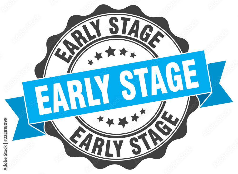 Fototapeta premium early stage stamp. sign. seal