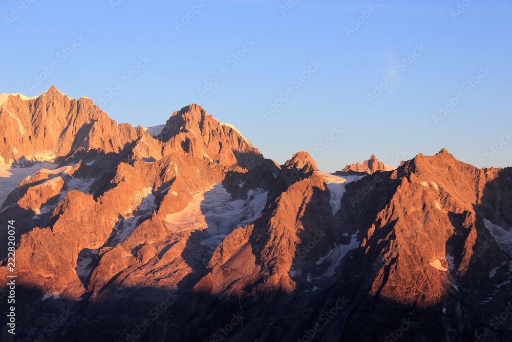 Mont Maudit et mont Blanc du Tacul