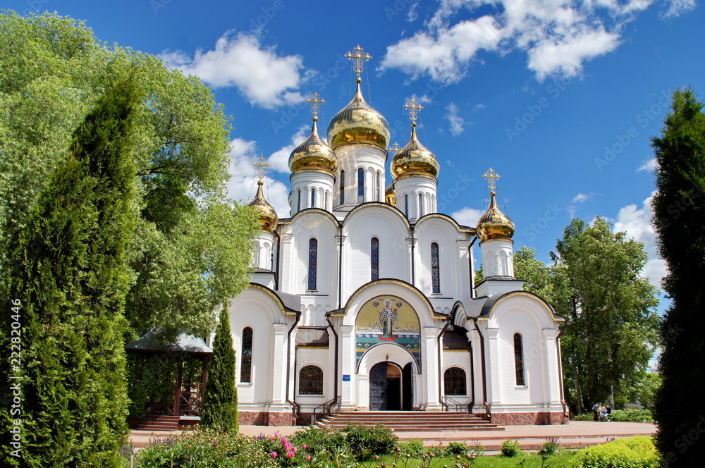 The Cathedral Of St. Nicholas. Located on the territory of St. Nicholas convent in Pereslavl-Zalessky.
