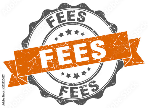 fees stamp. sign. seal
