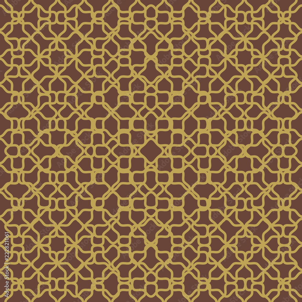 Seamless pattern with arabic ornament.